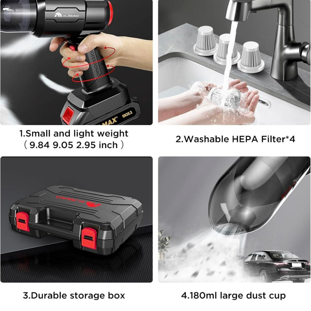 Portable Cordless Handheld Vacuum Cleaner